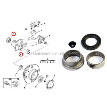 KS55904 repair kit,peugeot 206 auto part kit bearing